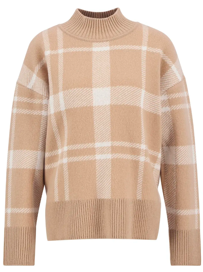 Sand Harriet Tartan Jumper