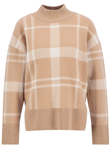Sand Harriet Tartan Jumper