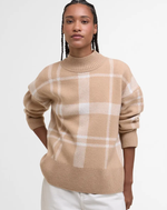 Load image into Gallery viewer, Sand Harriet Tartan Jumper
