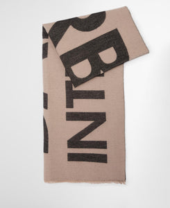 Black Milla Logo Scarf