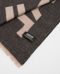 Black Milla Logo Scarf