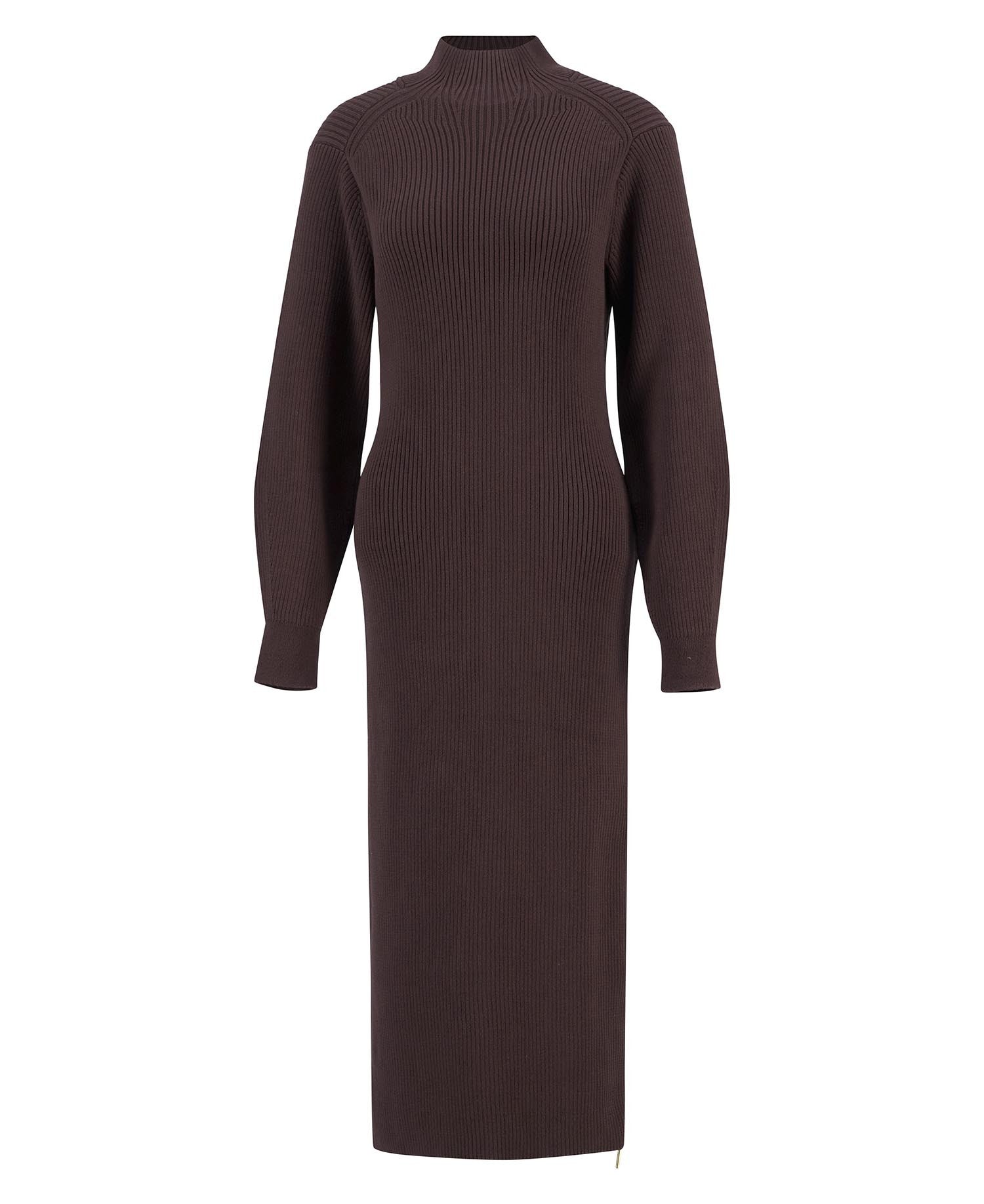 Chocolate Kaia Knitted Midi Dress