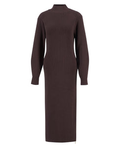 Chocolate Kaia Knitted Midi Dress