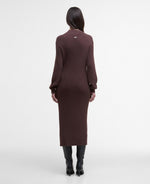 Load image into Gallery viewer, Chocolate Kaia Knitted Midi Dress
