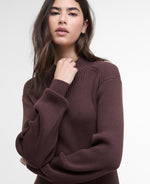 Load image into Gallery viewer, Chocolate Kaia Knitted Midi Dress
