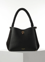 Load image into Gallery viewer, Black Simone Tote Bag
