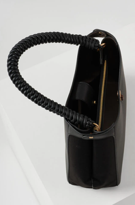 Black Simone Tote Bag