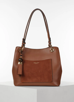 Load image into Gallery viewer, Tan Sienna Tote Bag
