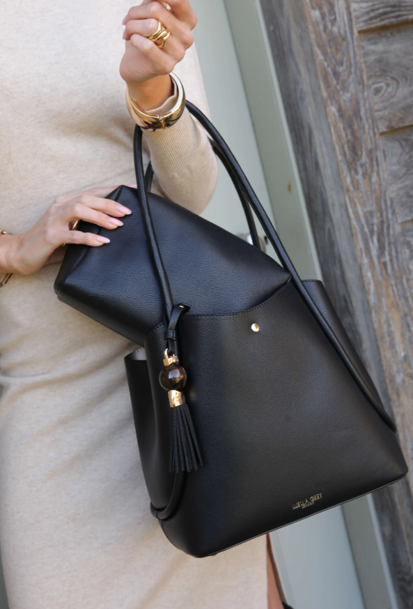 Black Floella Tote