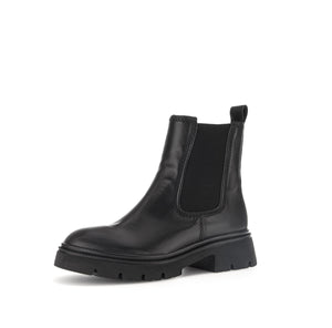 Black Chunky Ankle Boot