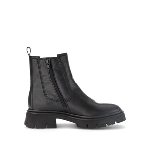 Black Chunky Ankle Boot