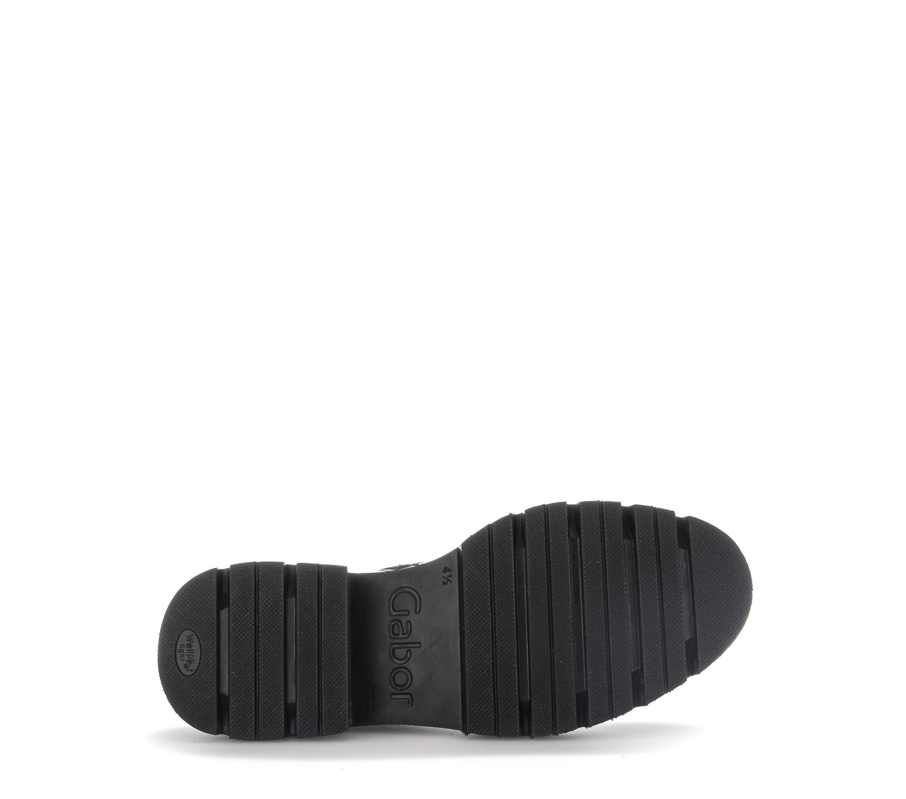 Black Chunky Ankle Boot
