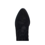 Load image into Gallery viewer, Black Ruched Mid Calf Boot
