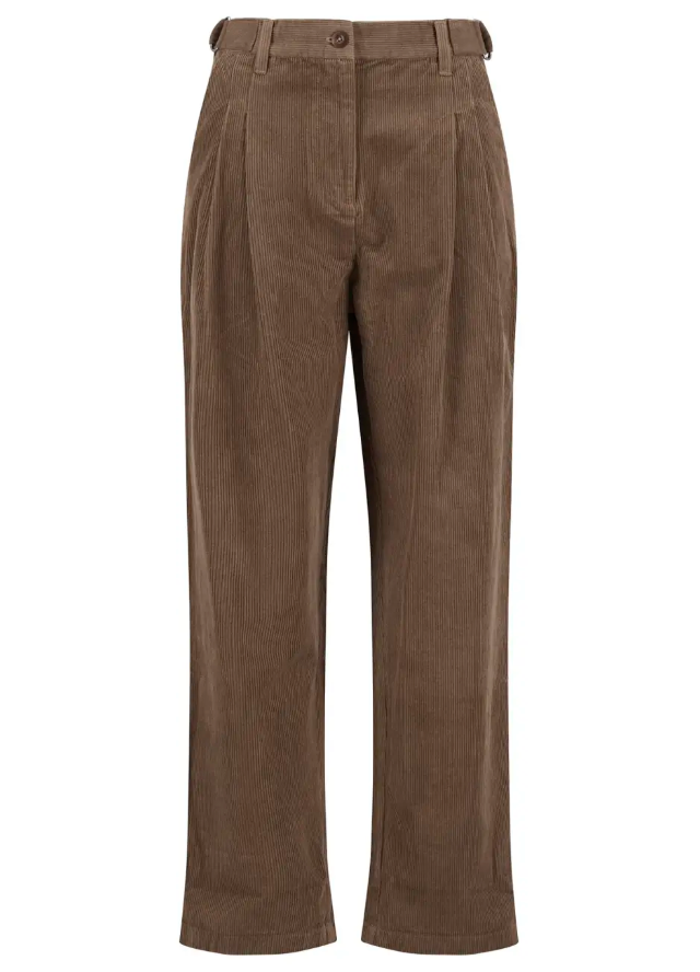 Brown Yasmin Corduroy Trousers