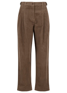 Brown Yasmin Corduroy Trousers
