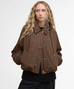 Load image into Gallery viewer, Brown Check Aubrey Jacket
