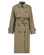 Load image into Gallery viewer, Sand Aoife Trench Coat
