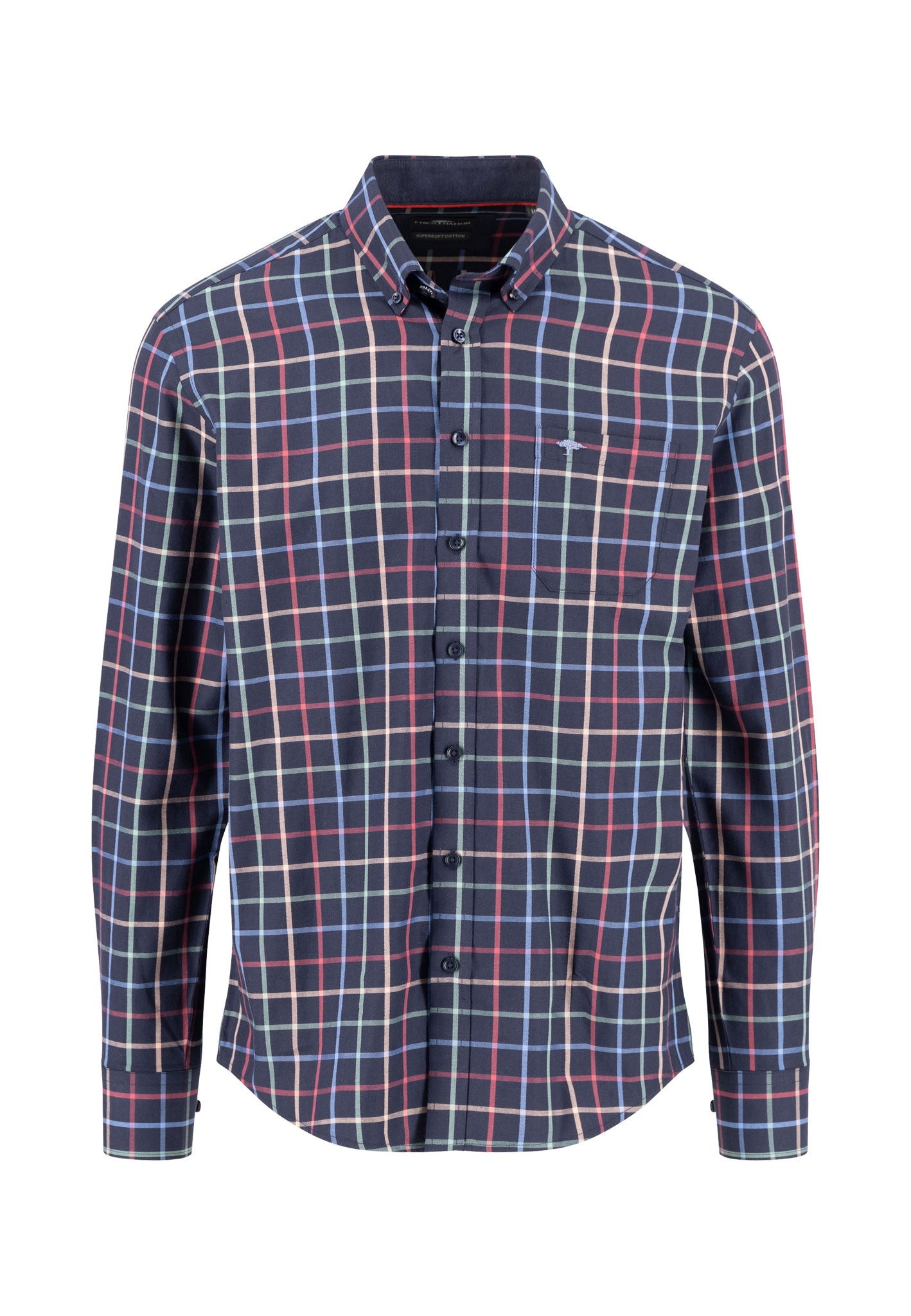 Berry Multi Check Shirt