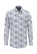 Load image into Gallery viewer, Blue Modern Print Shirt
