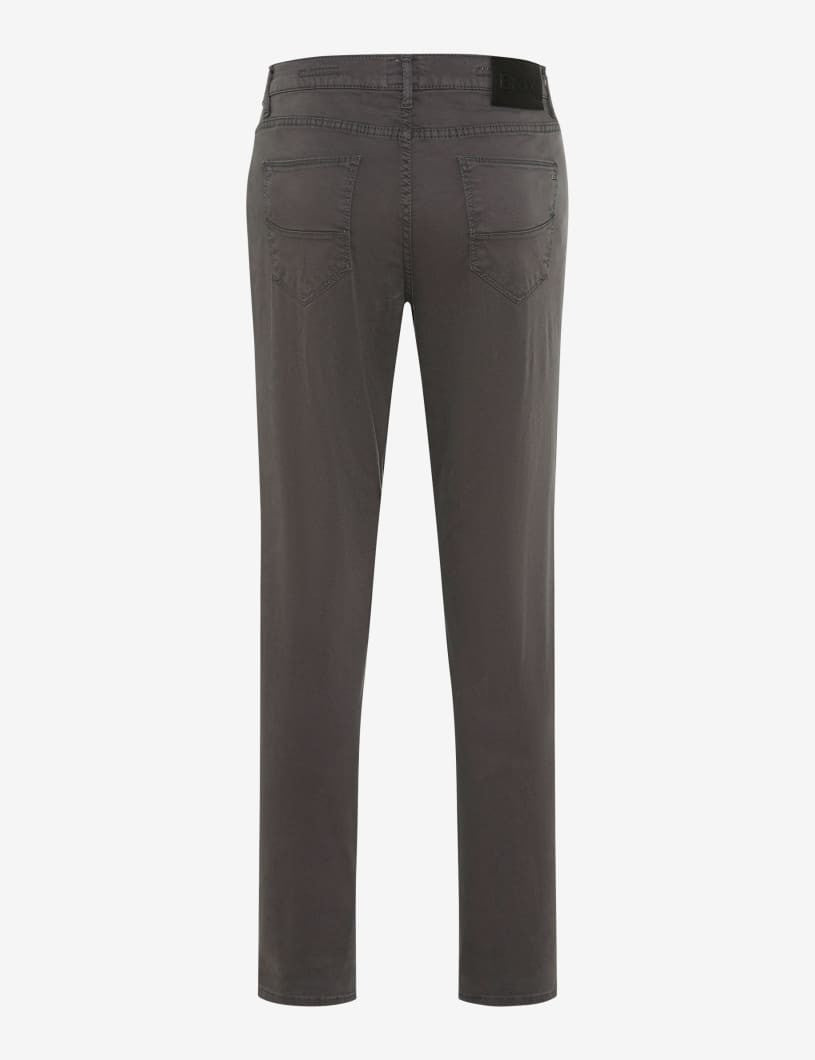 Grey Hi Flex Chinos Short Leg