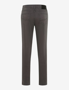 Grey Hi Flex Chinos Short Leg