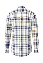 Load image into Gallery viewer, Blue Check Herringbone Shirt
