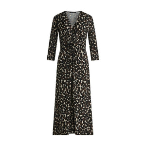 Animal Print Jersey Dress