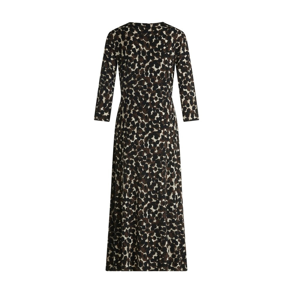 Animal Print Jersey Dress