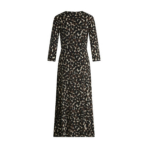 Animal Print Jersey Dress