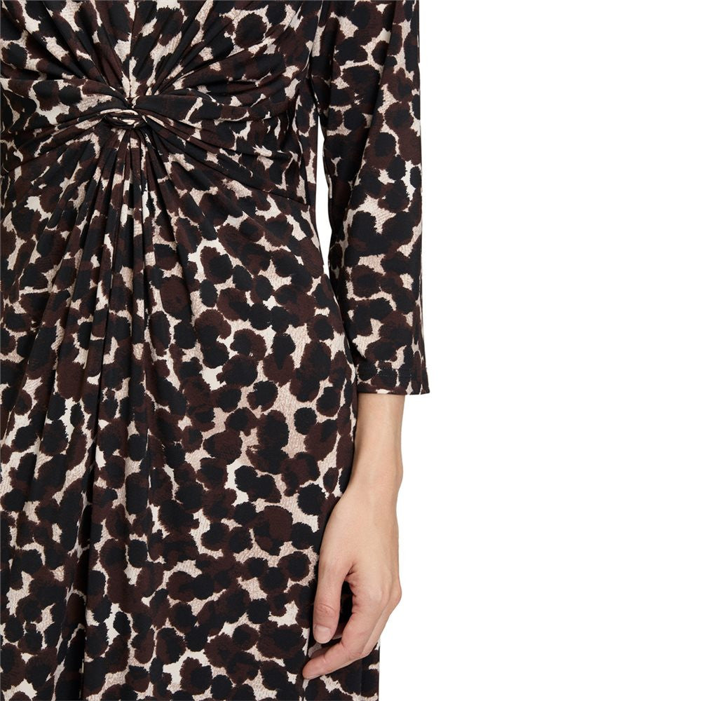 Animal Print Jersey Dress