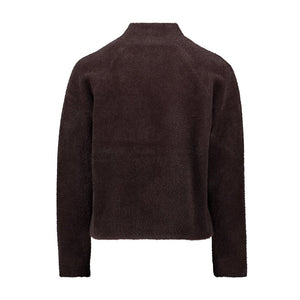 Chocolate Faux Fur Jacket