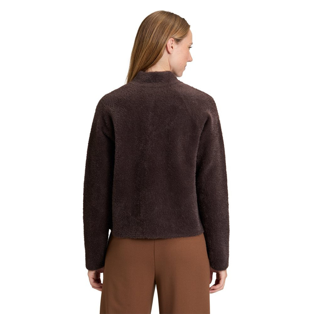 Chocolate Faux Fur Jacket