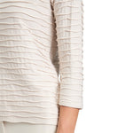 Load image into Gallery viewer, Cream Textured Weave Top
