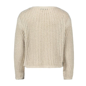 Beige Loose Knit Jumper