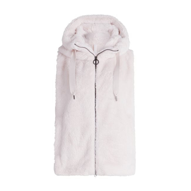 Cream Faux Fur Gilet