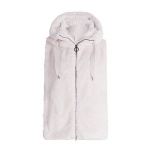 Cream Faux Fur Gilet