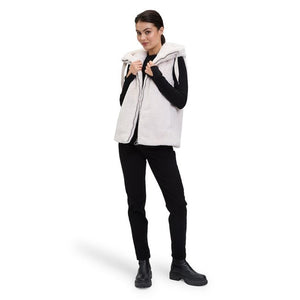 Cream Faux Fur Gilet