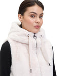 Load image into Gallery viewer, Cream Faux Fur Gilet
