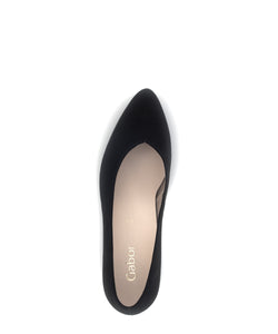 Black Dimbar Court Shoe