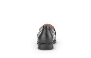 Black Dupri Leather Loafers