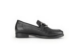 Load image into Gallery viewer, Black Dupri Leather Loafers
