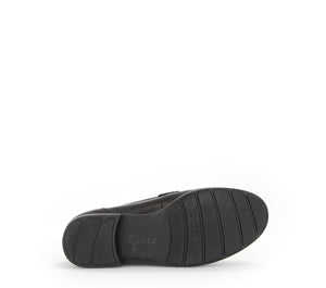 Black Dupri Leather Loafers