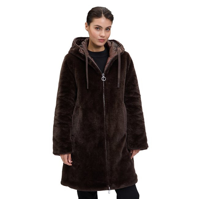 Chocolate Reversible Coat