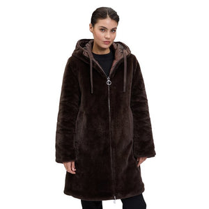 Chocolate Reversible Coat