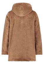 Load image into Gallery viewer, Taupe Faux Fur Coat

