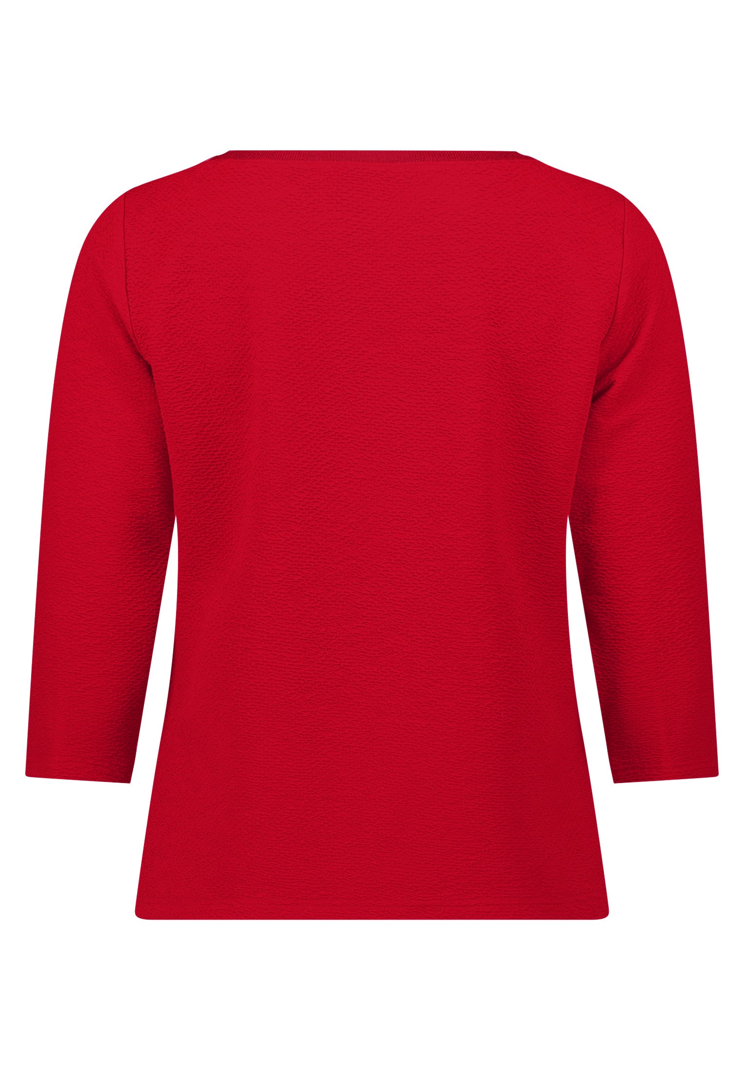 Red 3/4 Sleeve Top