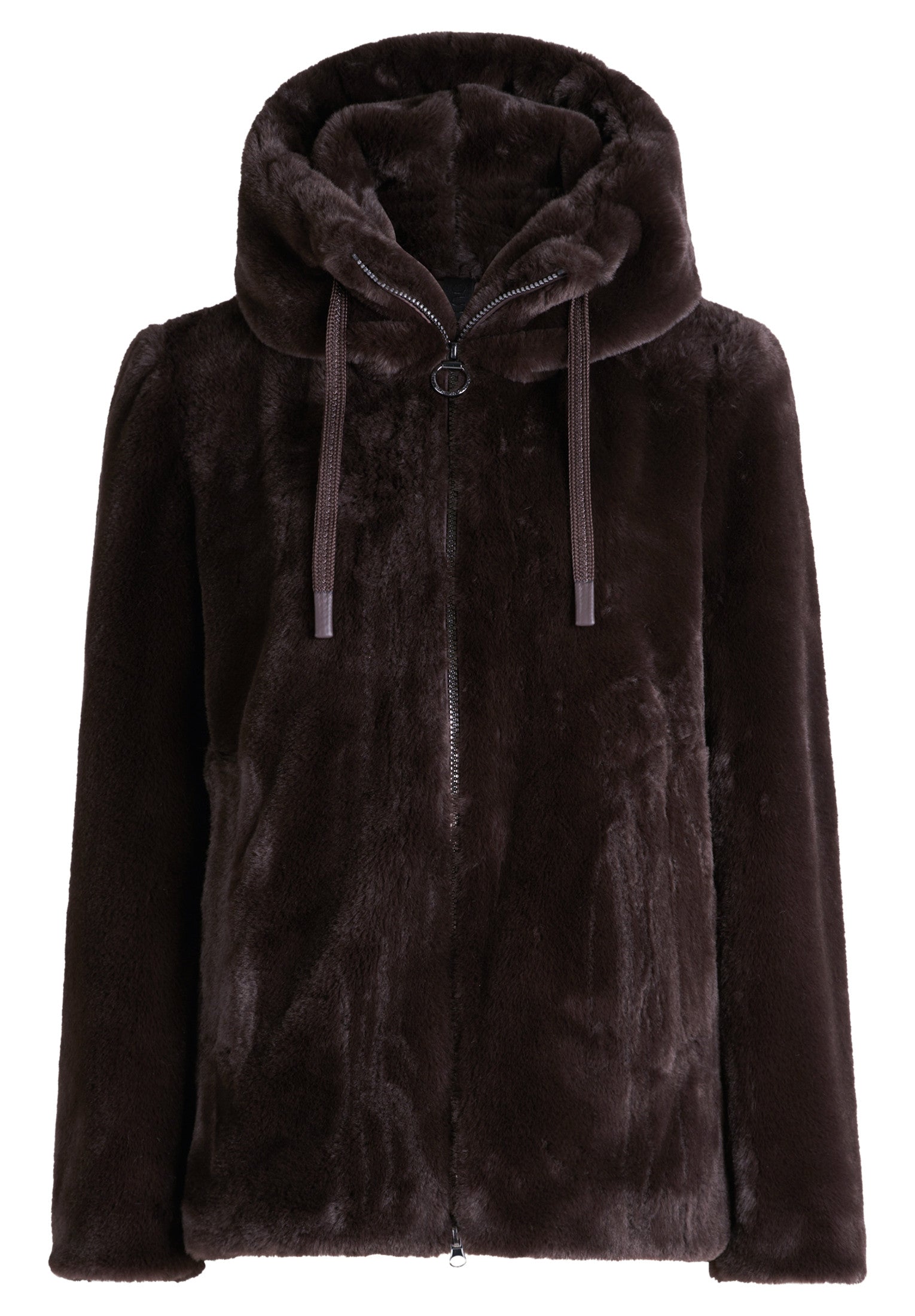 Chocolate Faux Fur Coat
