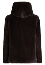 Load image into Gallery viewer, Chocolate Faux Fur Coat
