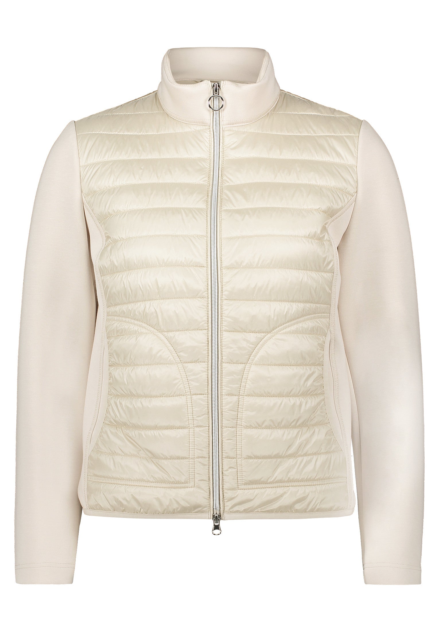 Cream Quilted Jacket
