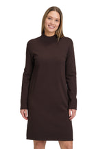 Load image into Gallery viewer, Chocolate Knitted Dress-BROWN
